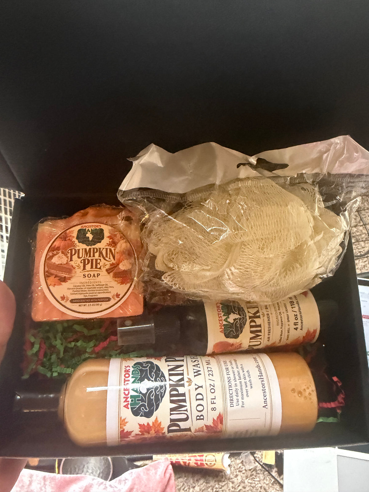 Small Pumpkin Pie Box