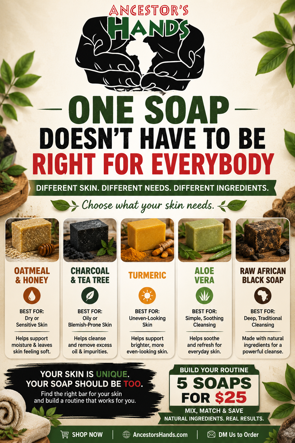 One Soap Doesn’t Have to Be Right for Everybody