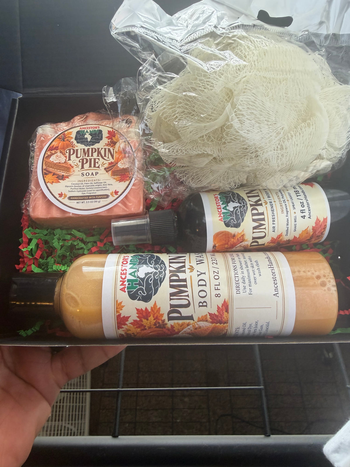 Large Pumpkin Pie Box