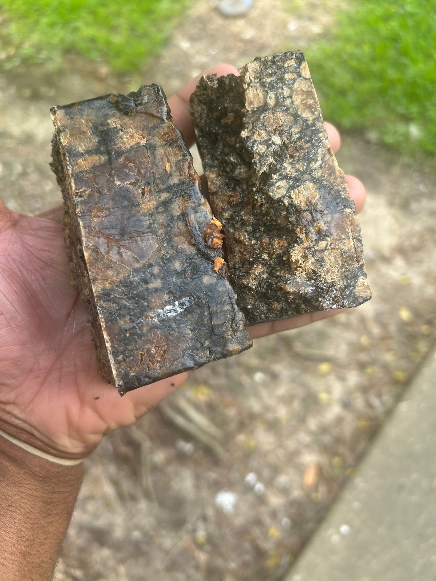 Raw African Black Soap