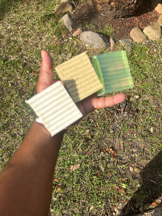Eczema Hater Pack(Oatmeal & Honey Soap,Aloe Vera Soap,and Chamomile Soap)