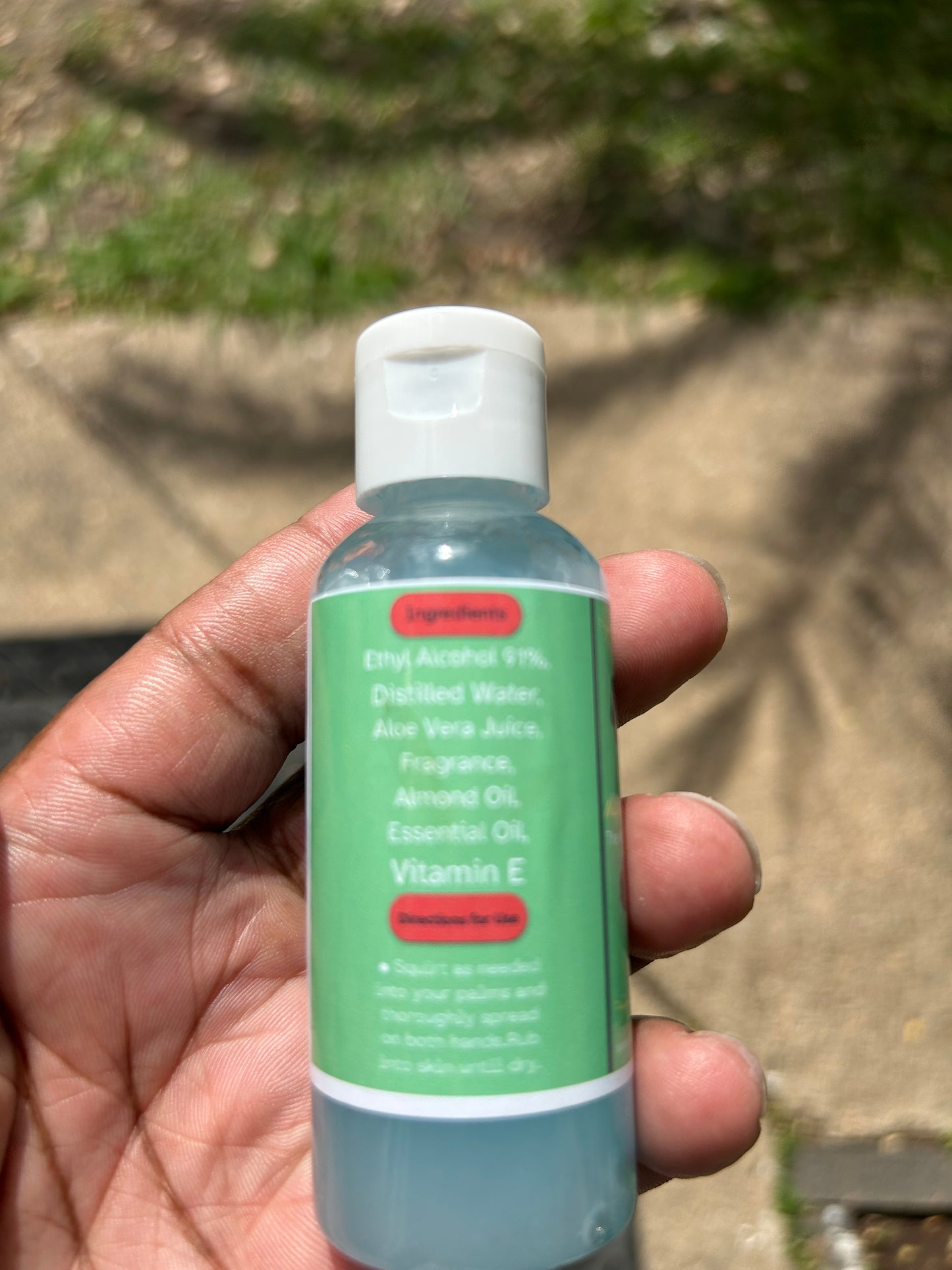 Natural Hand Sanitizer
