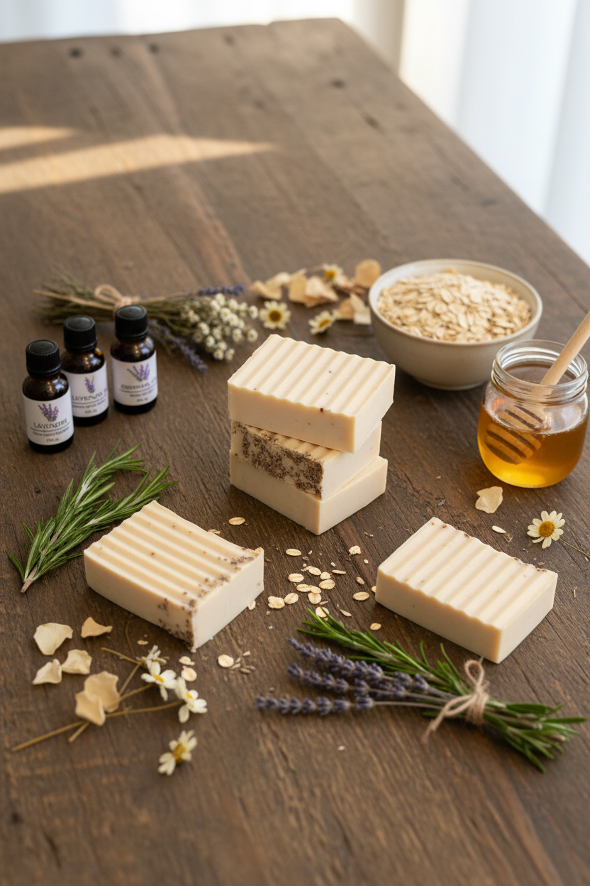 Natural Soaps(Get Free Loofah when you buy 5 Soaps or More!!!!!)