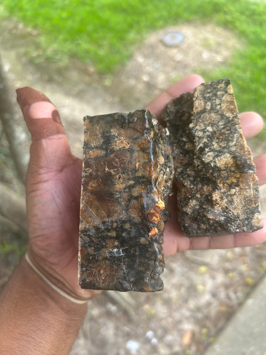 Raw African Black Soap