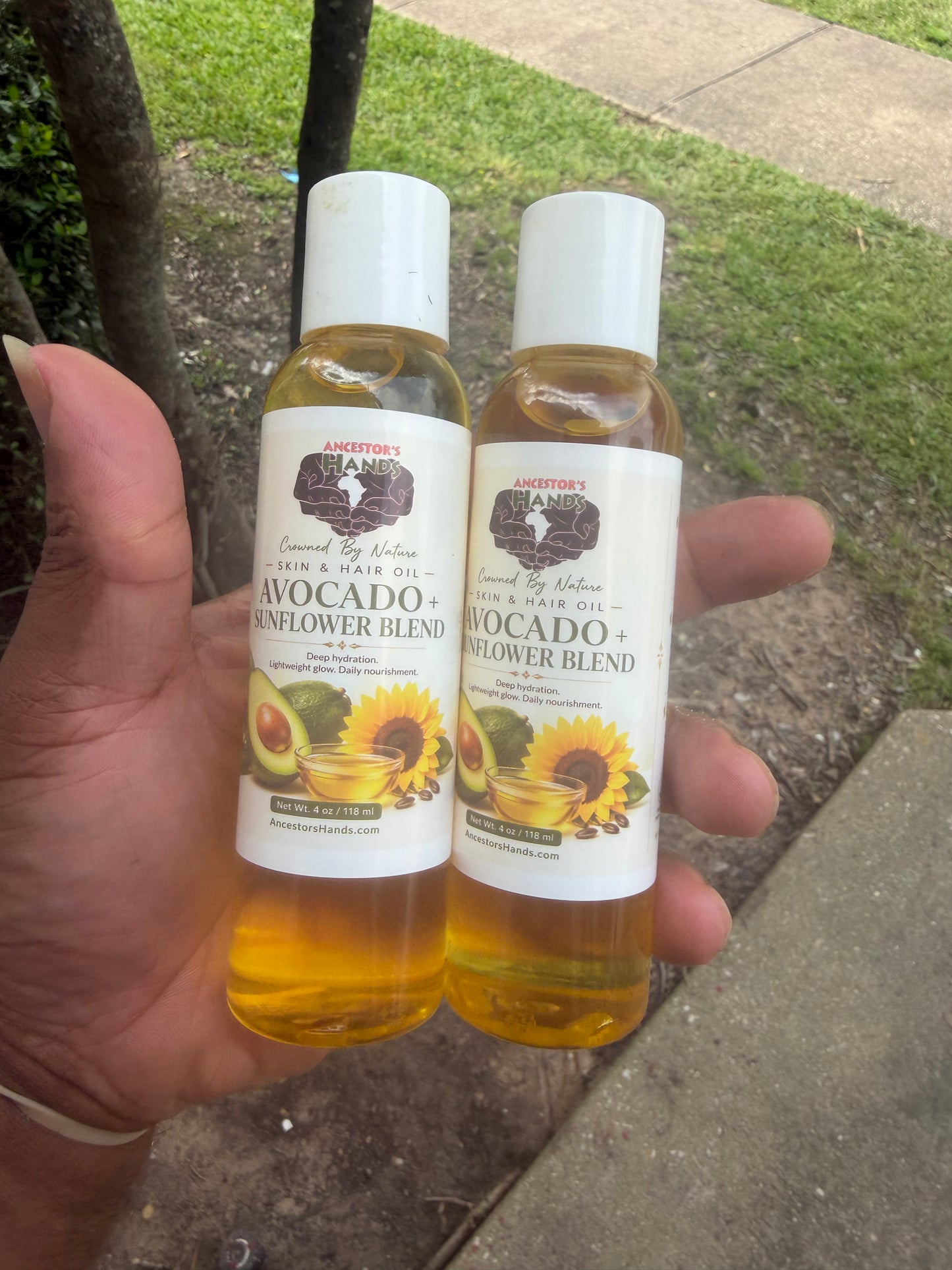 ✨  4 oz Crowned By Nature — Hair & Skin Oil
