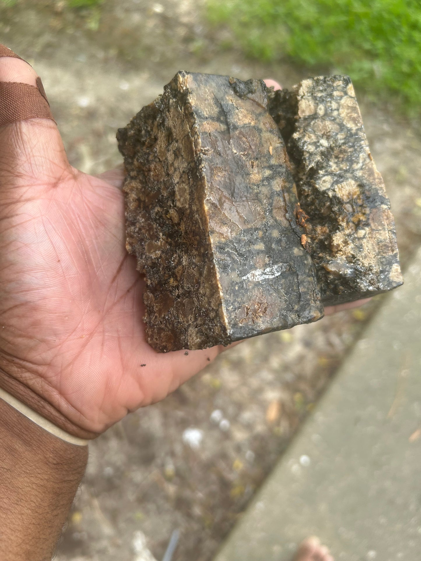 Raw African Black Soap