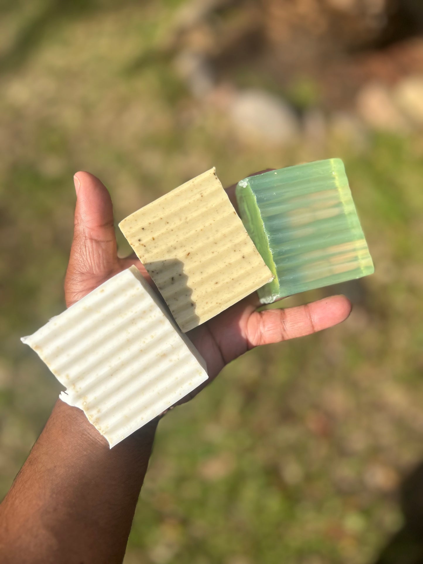 Eczema Hater Pack(Oatmeal & Honey Soap,Aloe Vera Soap,and Chamomile Soap)